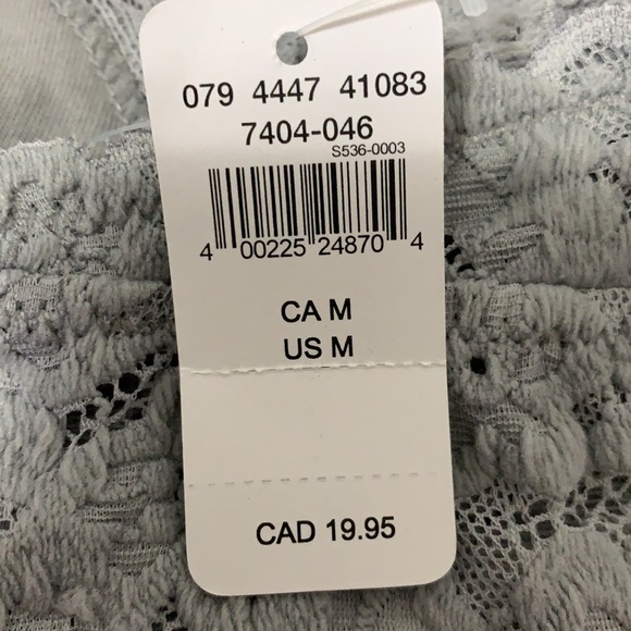 BNWT Aerie lace grey racer back bralette - Picture 4 of 4